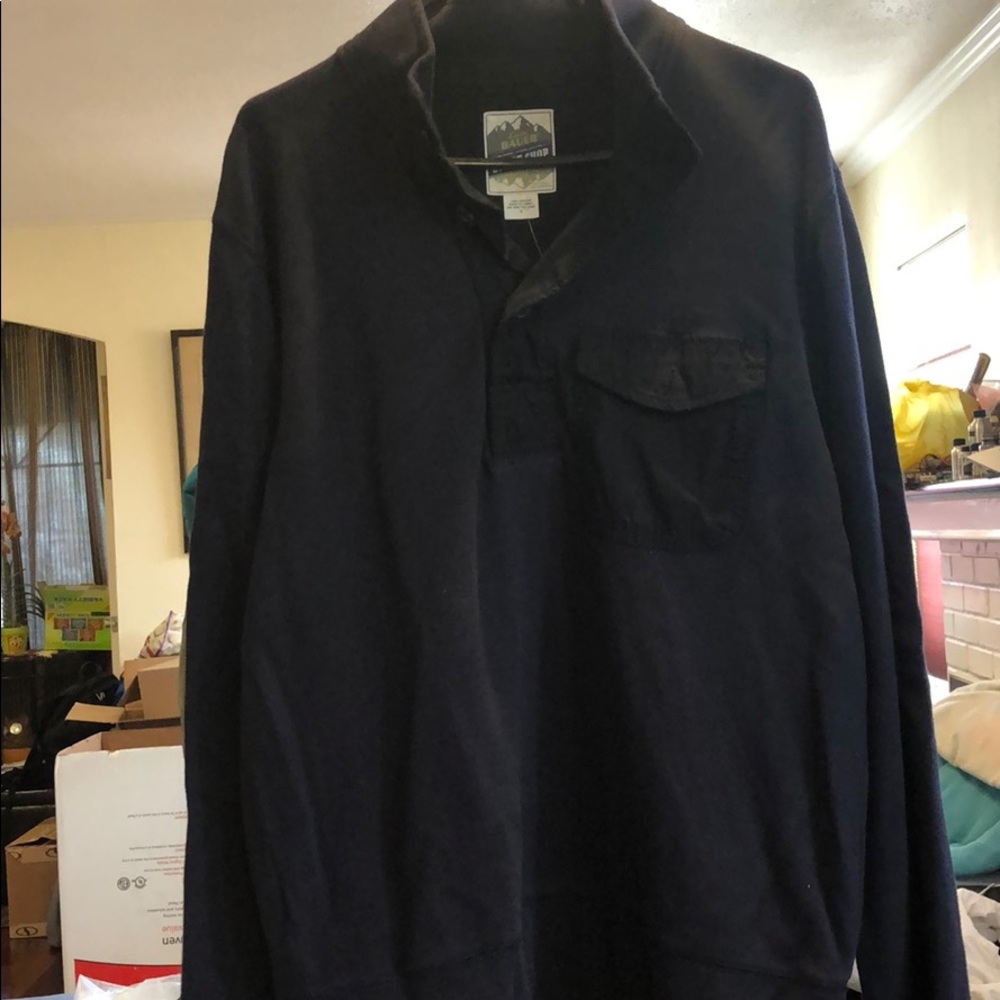 Eddie Bauer New Sweat shirt Men’s L 100% wool